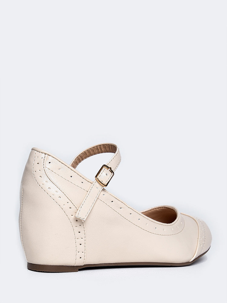 Mary Jane Ankle Wedge