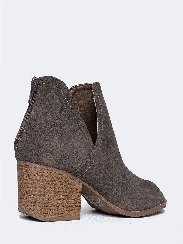 Western Low Ankle Bootie