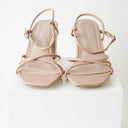 Camila Sandal | Beige PU