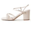 Camila Sandal | Beige Suede