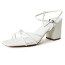 Camila Sandal | White