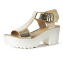 Corby Sandal | Light Gold