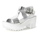 Corby Sandal | Silver