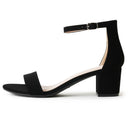 Daisy Sandal | Black Suede