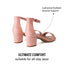 Daisy Sandal | Blush