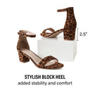 Daisy Sandal | Leopard