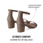 Daisy Sandal | Taupe