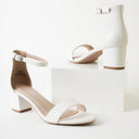 Daisy Sandal | White