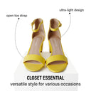 Daisy Sandal | Yellow