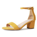 Daisy Sandal | Yellow