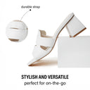 Deborah Sandal | White