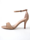 Dove Stiletto | Beige Nubuck