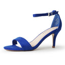 Dove Stiletto | Blue Suede