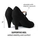 Honey Heels | Black