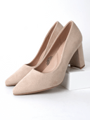 Jolie Heel | Light Taupe