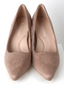 Jolie Heel | Beige Suede