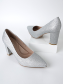 Jolie Heel | Silver