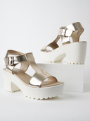 Corby Sandal | Light Gold