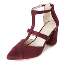 Michelle Heels | Burgundy