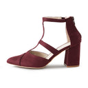 Michelle Heels | Burgundy