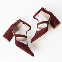 Michelle Heels | Burgundy