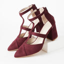 Michelle Heels | Burgundy