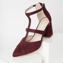 Michelle Heels | Burgundy