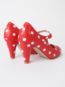 Pixie Heel | Red Polkadot