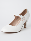 Pixie Heel | White