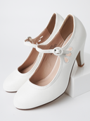 Pixie Heel | White