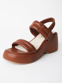 Rayanne Wedge Sandal | Brown