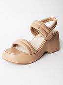 Rayanne Wedge Sandal | Beige