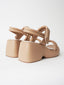 Rayanne Wedge Sandal | Beige