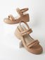 Rayanne Wedge Sandal | Beige