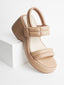 Rayanne Wedge Sandal | Beige