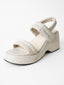 Rayanne Wedge Sandal | Grey