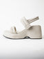 Rayanne Wedge Sandal | Grey