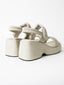 Rayanne Wedge Sandal | Grey