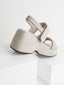 Rayanne Wedge Sandal | Grey