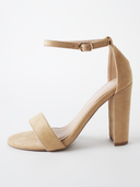 Shirley Heel | Taupe