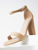 Shirley Heel | Taupe