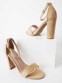 Shirley Heel | Taupe