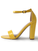 Shirley Heel | Yellow