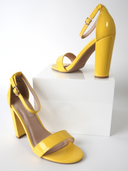 Shirley Heel | Yellow