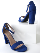 Shirley Heel | Blue