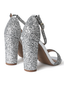 Shirley Heel | Silver