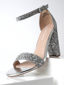 Shirley Heel | Silver