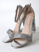 Shirley Heel | Silver