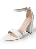 Shirley Heel | White