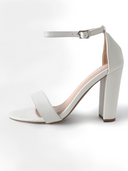 Shirley Heel | White